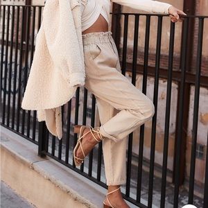 NWT Taupe Corduroy Pants 12th Tribe